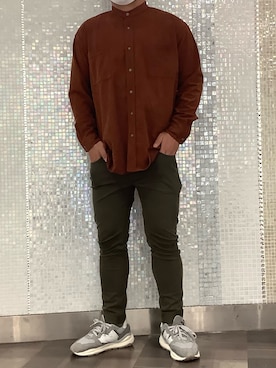 BRICK HOUSE シャツ工房 梅田ホワイティ・プチシャン店さんのコーディネート