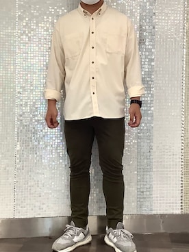 BRICK HOUSE シャツ工房 梅田ホワイティ・プチシャン店さんのコーディネート