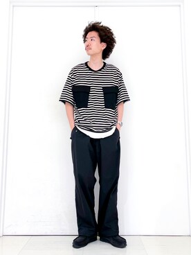 イトウシュンさん（メンズ・175cm）の夏コーディネート