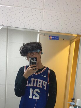 「NIKE（ナイキ）のアイテム（ジャージ）」を使った、kkkillseven823さん（メンズ・175cm）の夏コーディネート