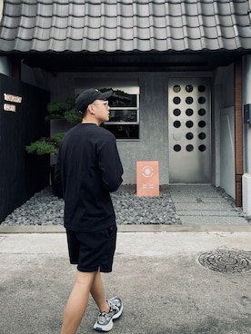 「NIKE(ナイキ)のアイテム(カーゴパンツ)」を使った、Xavier さん(メンズ・174cm)の秋コーディネート