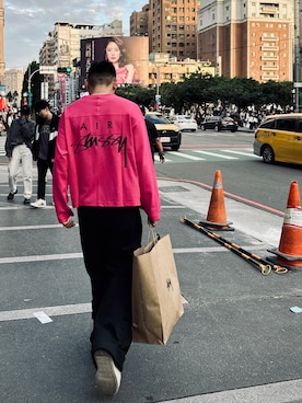 「DRKSHDW by RICK OWENS（ダークシャドウ バイ リックオウエンス）のアイテム（シューズ）」を使った、Xavier さん（メンズ・174cm）の冬コーディネート