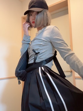 「mily bilet（ミウィビレット）のアイテム」を使った、松子でリラックスさん（レディース・160cm）の春コーディネート