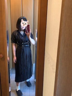 「SPINNS（スピンズ）のアイテム（ワンピース）」を使った、松子でリラックスさん（レディース・160cm）の夏コーディネート