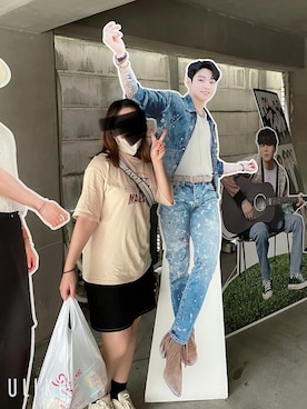 ちびでぶ子さん（レディース・152cm）の秋コーディネート