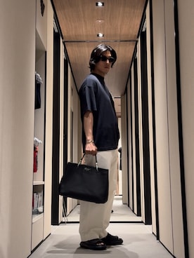 SANNANDESUさん（メンズ・178cm）の夏コーディネート