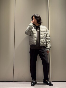 「リバーシブル」｜「アイテム（その他）」を使った、SANNANDESUさん（メンズ・179cm）の秋コーディネート