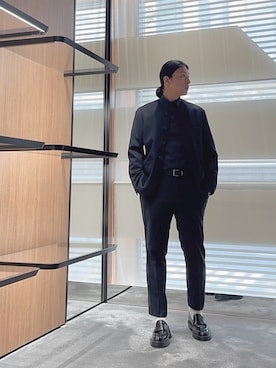 「アイテム（その他アウター）」を使った、SANNANDESUさん（メンズ・179cm）の秋コーディネート