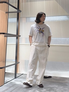 「ホワイトデニム」｜SANNANDESUさん（メンズ・179cm）の秋コーディネート