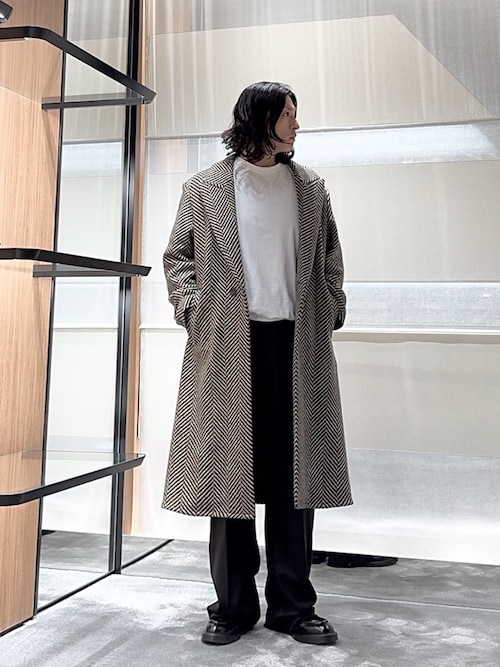 エンポリオアルマーニ ウール コート EMPORIO ARMANIのジャケット/アウターを使ったコーディネート(ZOZOTOWN