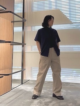 「アイテム（アンダーウェア）」を使った、SANNANDESUさん（メンズ・179cm）の秋コーディネート