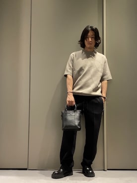 「ジャージーパンツ」｜「アイテム（腕時計）」を使った、SANNANDESUさん（メンズ・179cm）の夏コーディネート