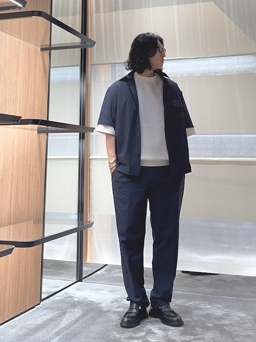 【未使用品】エンポリオアルマーニ サマースーツ XLサイズ シアサッカー 茶系 未使用品】エンポリオアルマーニ サマースーツ XLサイズ シア