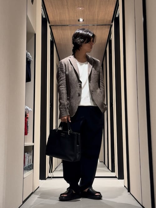 EMPORIO ARMANI - エンポリオアルマーニ  リボン付タンクトップ 7m000298-af1391101.jpg