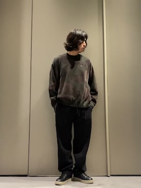 「ジャージーパンツ」｜「アイテム（その他）」を使った、SANNANDESUさん（メンズ・179cm）の秋コーディネート