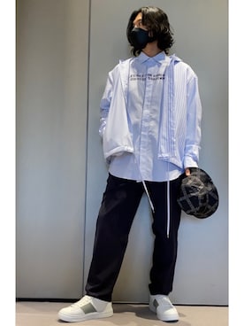 SANNANDESUさん（メンズ・178cm）の春コーディネート