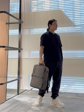 「ジョガーパンツ」｜SANNANDESUさん（メンズ・179cm）の秋コーディネート