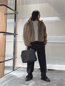 「アイテム（アンダーウェア）」を使った、SANNANDESUさん（メンズ・179cm）の秋コーディネート