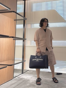 「アイテム（その他パンツ）」を使った、SANNANDESUさん（メンズ・179cm）の夏コーディネート