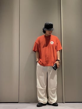 「アイテム（財布）」を使った、SANNANDESUさん（メンズ・179cm）の夏コーディネート