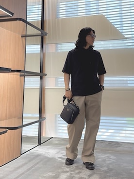 「アイテム（スウェット）」を使った、SANNANDESUさん（メンズ・179cm）の夏コーディネート