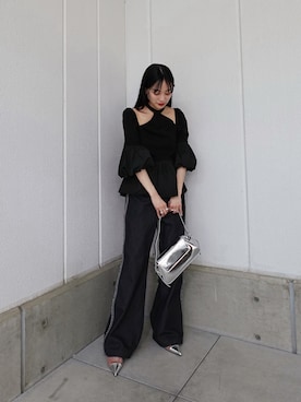 「アイテム（その他トップス）」を使った、rionaさん（レディース・158cm・20代）の春コーディネート