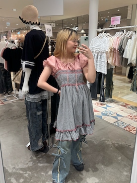 「HELLO.SANFRANCISCO（ハローサンフランシスコ）のアイテム」を使った、shio2425さん（レディース・154cm）の夏コーディネート