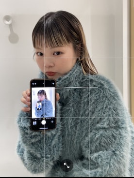 「HELLO.SANFRANCISCO（ハローサンフランシスコ）のアイテム（ブルゾン）」を使った、shio2425さん（レディース・154cm）の冬コーディネート