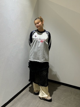 「ハイトーンカラー」｜shio2425さん（レディース・154cm）の秋コーディネート