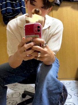 「Re:make（リメイク）のアイテム（パンツ）」を使った、sui琉さん（メンズ・176cm）の夏コーディネート