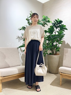 ひなのさん(レディース・156cm)の夏コーディネート