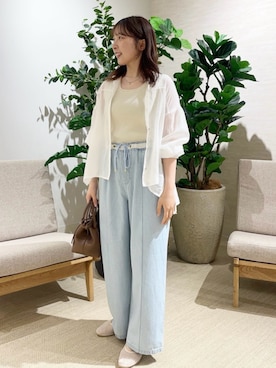 ひなのさん（レディース・156cm）の夏コーディネート