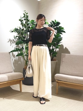 ひなのさん(レディース・156cm)の夏コーディネート
