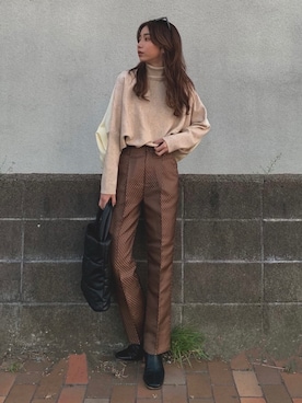 nakajo_marinaさん(レディース・160cm)の秋コーディネート