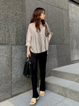 「ootd」｜nakajo_marinaさん（レディース・160cm）の夏コーディネート