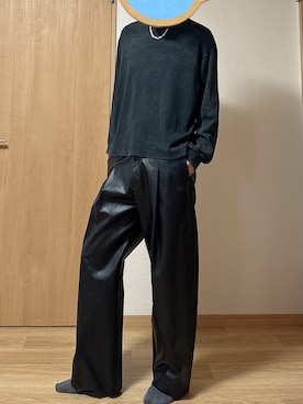 「デートコーデ」｜メシロナさん（メンズ・184cm・30代）の秋コーディネート