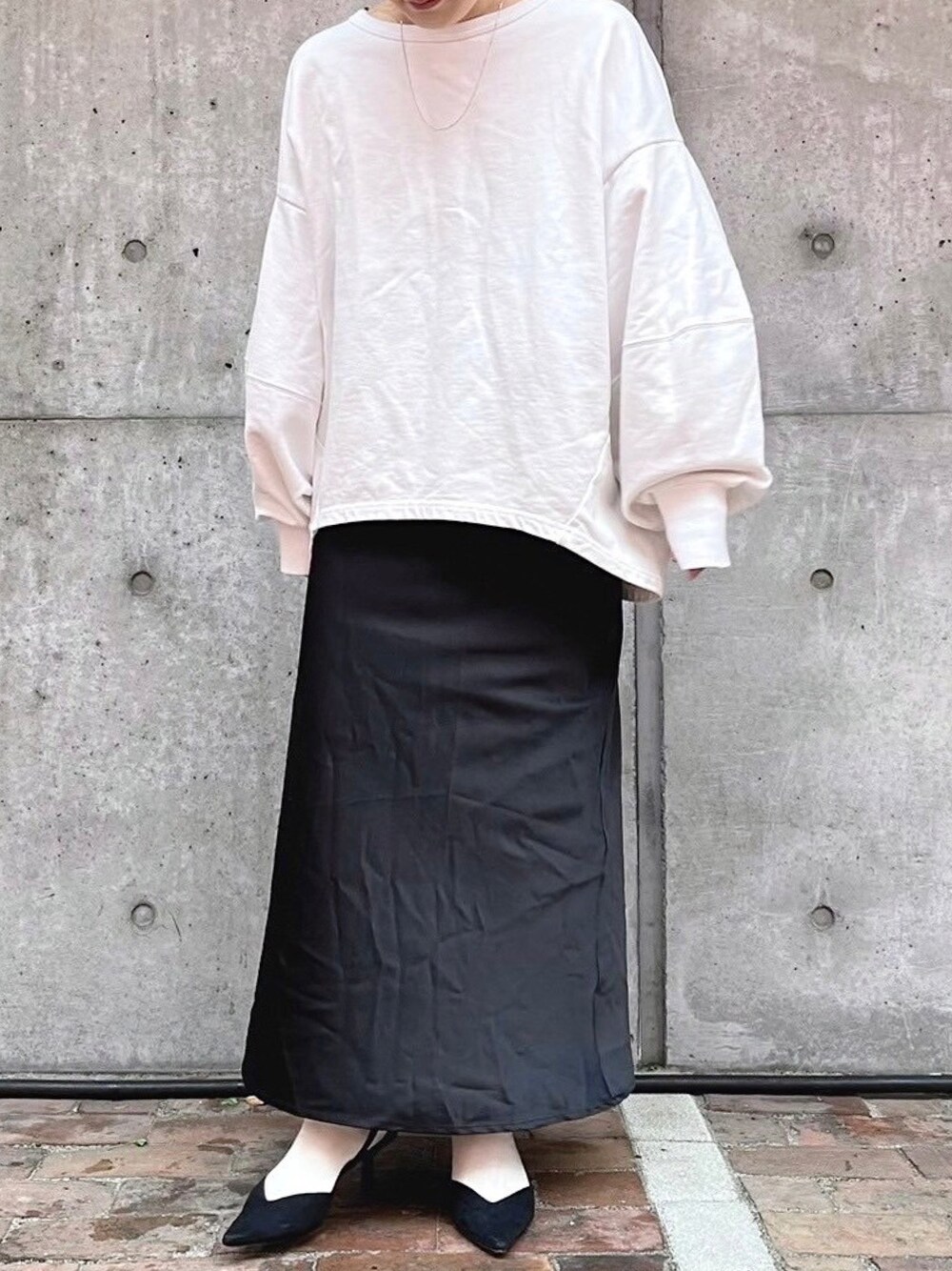 ADAM ET ROPE'（アダムエロペ）の「＜追加＞コクーン裏毛プルオーバー