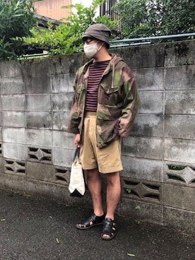 「SAINT JAMES（セントジェームス）のアイテム」を使った、pata92さん（メンズ・175cm）の冬コーディネート