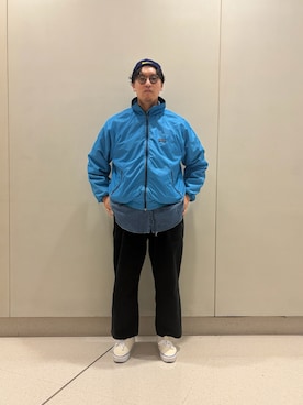 「NIKE（ナイキ）のアイテム（帽子）」を使った、pata92さん（メンズ・175cm）の冬コーディネート