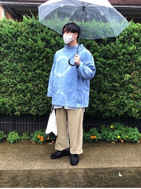 「VINTAGE（ヴィンテージ）のアイテム（その他アウター）」を使った、pata92さん（メンズ・175cm）の冬コーディネート