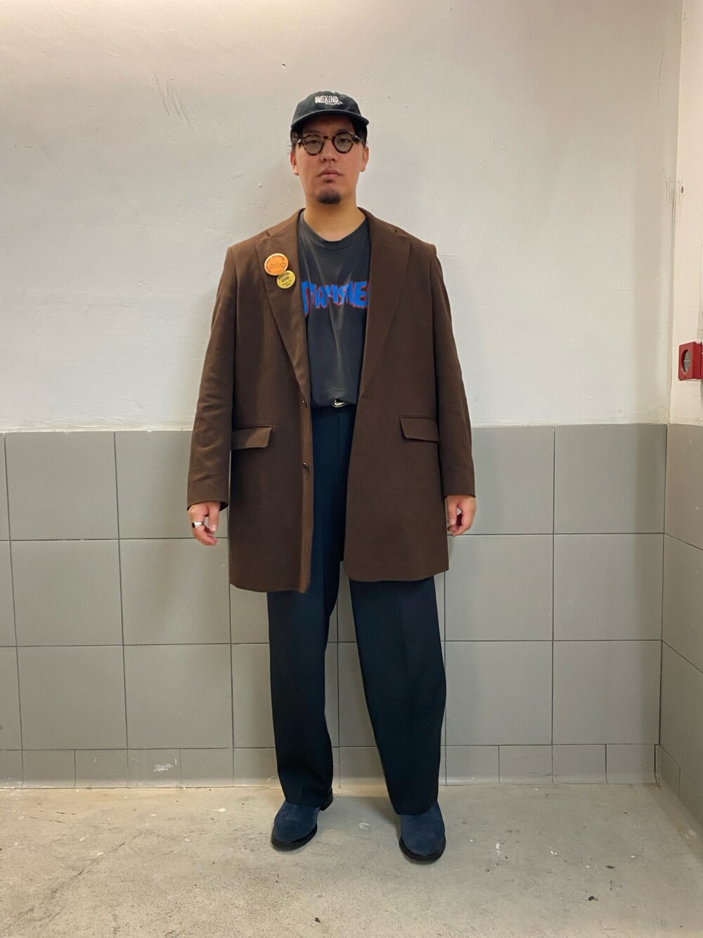 YLEVEのスラックスを使った人気ファッションコーディネート - WEAR