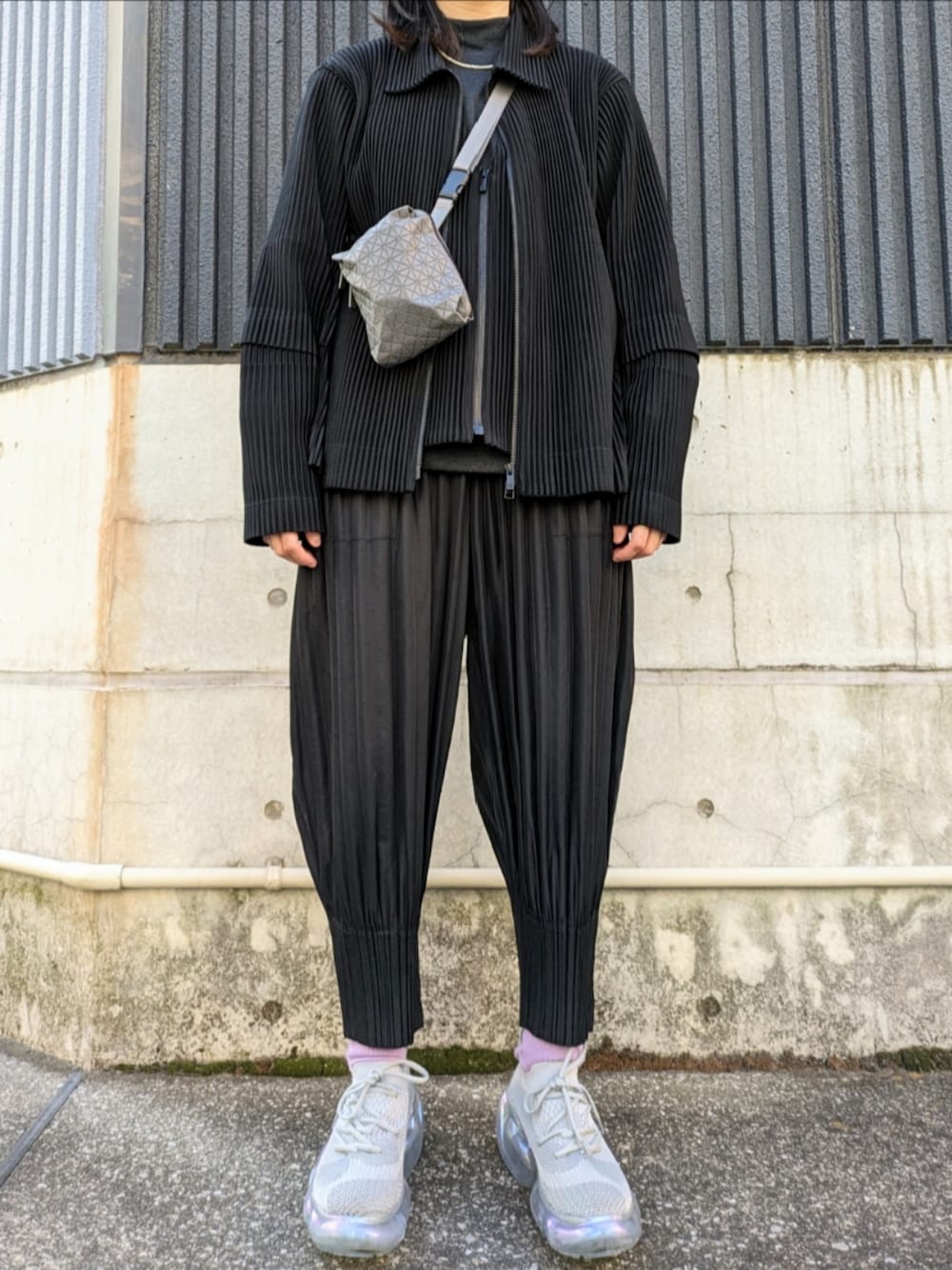 PLEATS PLEASE スラックス Pleats Please Issey Miyake Monthly Colors April straight-leg