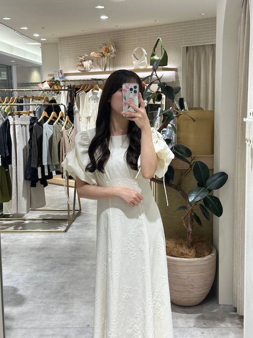 追加1］パワショルジャガードワンピース 491353（ワンピース）｜mysty