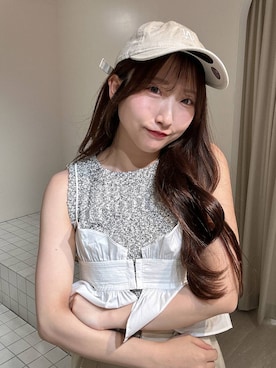 rinoさん（レディース・156cm）の春コーディネート