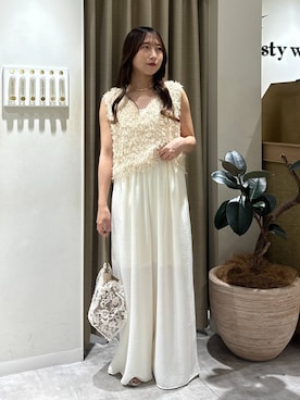 「アイテム（チョーカー）」を使った、rinoさん（レディース・156cm・20代）の夏コーディネート