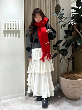 rinoさん（レディース・156cm）の冬コーディネート