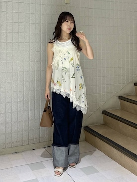 rinoさん(レディース・156cm)の夏コーディネート
