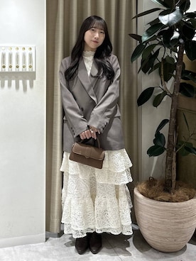 rinoさん（レディース・156cm）の秋コーディネート