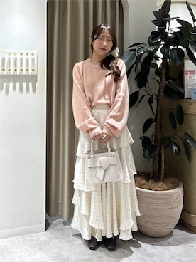 「mysty woman（ミスティウーマン）のアイテム（シューズ）」を使った、rinoさん（レディース・156cm）の秋コーディネート