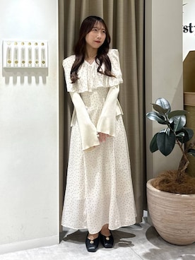 「アイテム（ワンピース/ドレス）」を使った、rinoさん（レディース・156cm・20代）の秋コーディネート